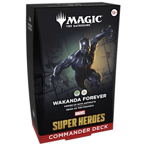MTG: Marvel Super Heroes Commander Deck Wakanda Forever (Español)1