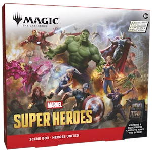 MTG: Marvel Super Heroes Scene Box Heroes United