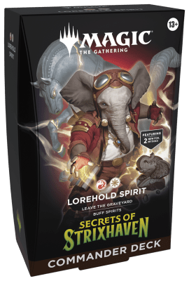 MTG: Secrets of Strixhaven Commander Deck - Lorehold Spirit  (Inglés)