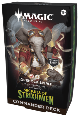 MTG: Secrets of Strixhaven Commander Deck - Lorehold Spirit (Español)1