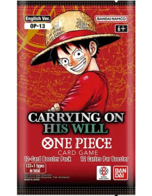 One Piece TCG: Booster Carrying on his will(OP-13)1