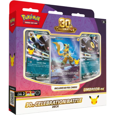 Pokemon TCG 30th Celebration - Battle Deck Umbreon INGLÉS