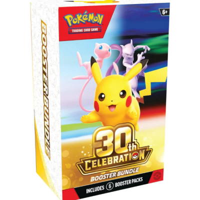 Pokemon TCG 30th Celebration - Booster Bundle INGLÉS1
