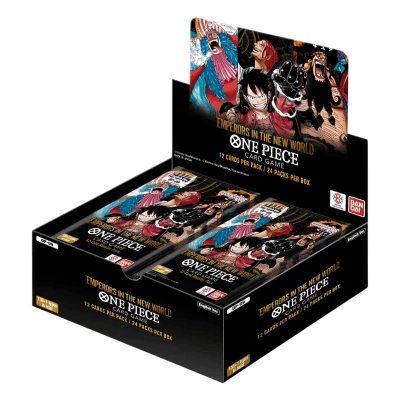 One Piece TCG: OP09:  Emperors in the New World Booster Box1
