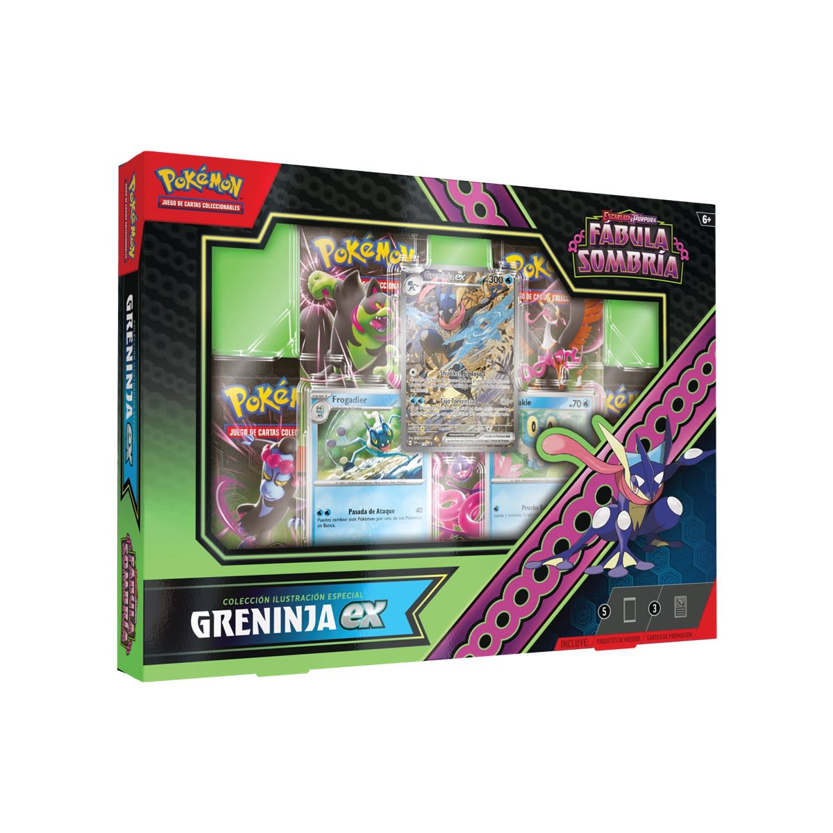 Colección Ex - Fabula Sombría Kingdra/Greninja 0