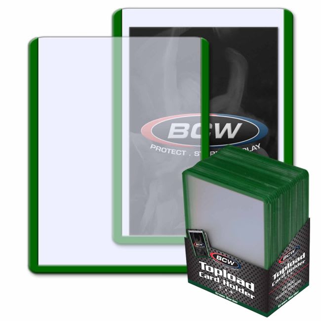 BCW: Topload Card Holder 3x4 - pack 252