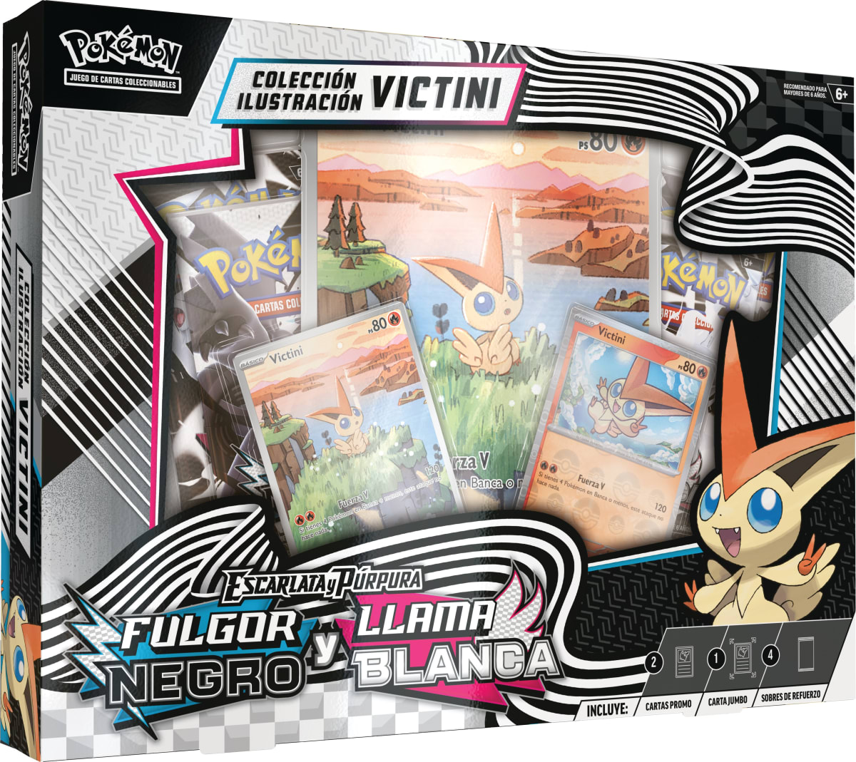Pokemon TCG: Black Bolt White Flare - Illustration Collection Victini2