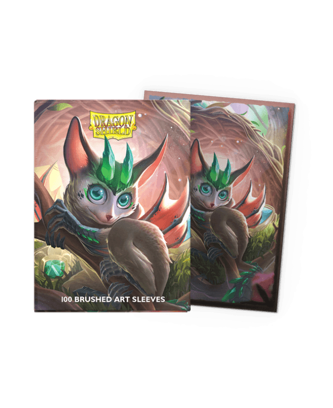 Dragon Shiled Brushed Art Sleeves2