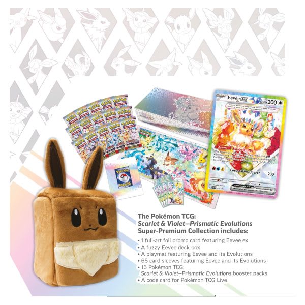 Pokemon TCG: Prismatic Evolutions Super Premium Collection (INGLÉS)1