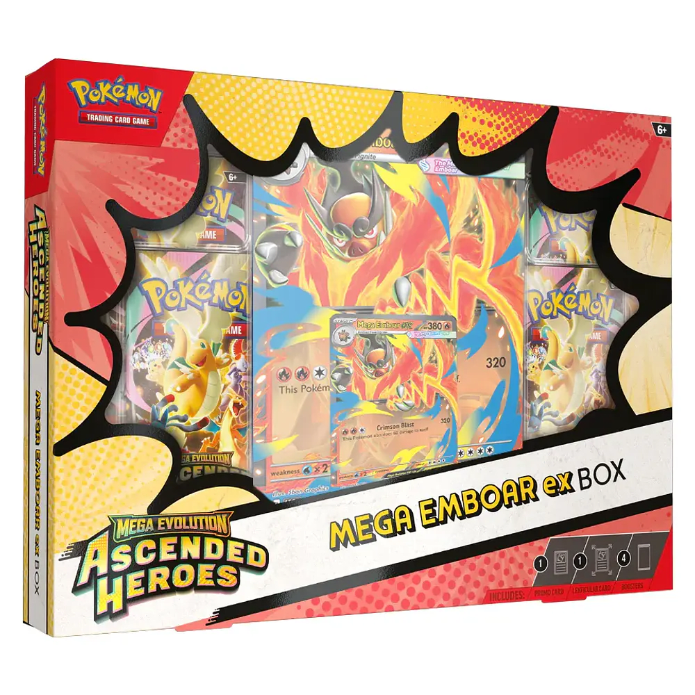 Pokemon TCG: Mega Evolution - Ascended Heroes MEGA BOX (INGLÉS)3