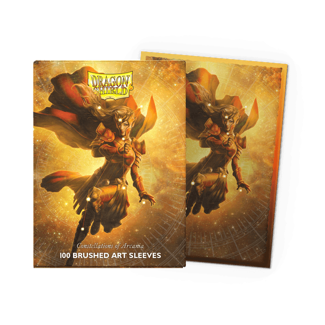 Constellations Dragon Shield Art Sleeves Brushed 100 0