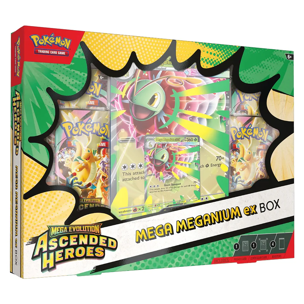 Pokemon TCG: Mega Evolution - Ascended Heroes MEGA BOX (INGLÉS) 0