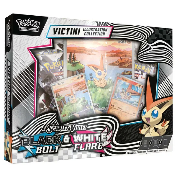Pokemon TCG: Black Bolt White Flare - Illustration Collection Victini 0