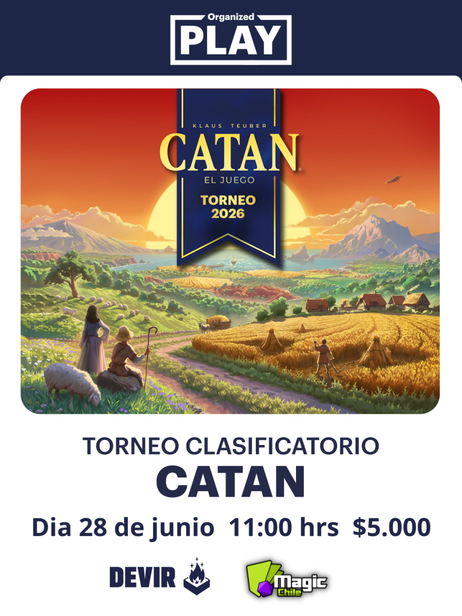 Catan - Torneo Clasificatorio Nacional 2026 0