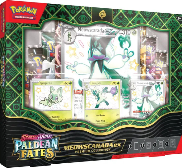 Pokemon TCG Scarlet & Violet - Paldean Fates - Premium Collection (inglés)2