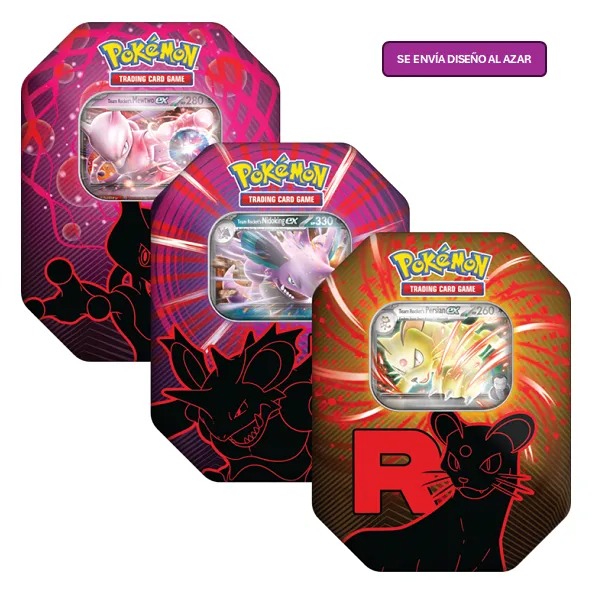 Pokemon TCG: Team Rocket Tin 0
