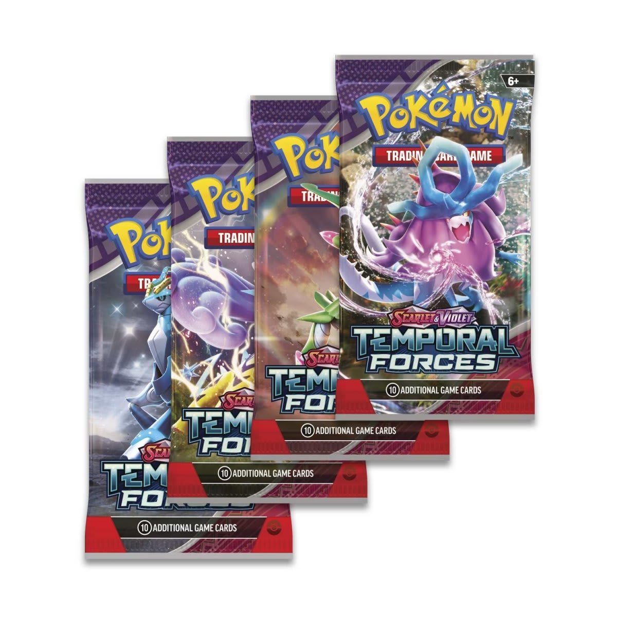Pokemon TCG: Scarlet & Violet Temporal Forces Booster (Inglés)1