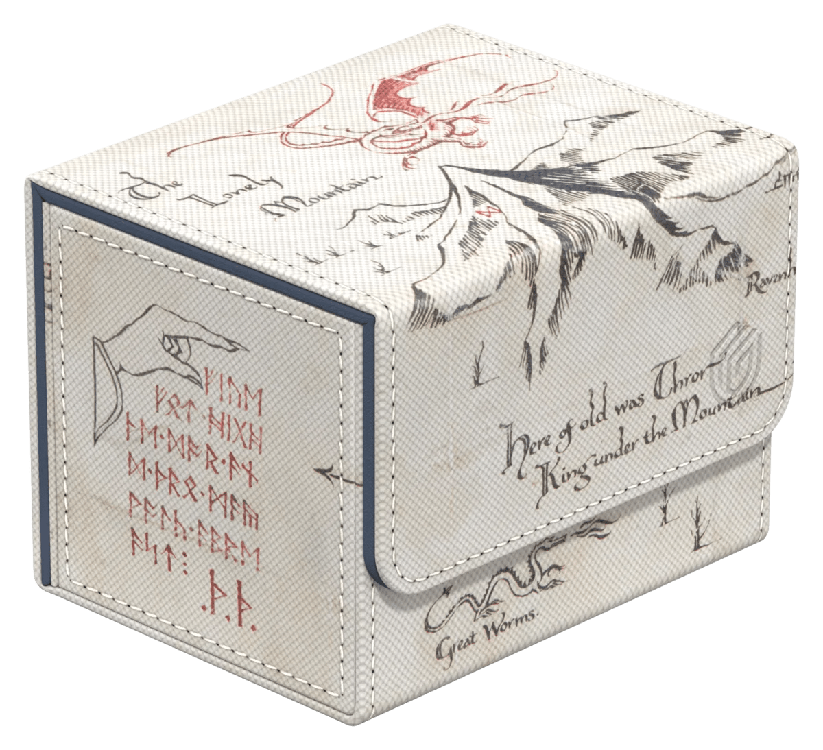 UG Deck Case: Sidewinder 100+ Xenoskin The Hobbit- Thror's Map 0