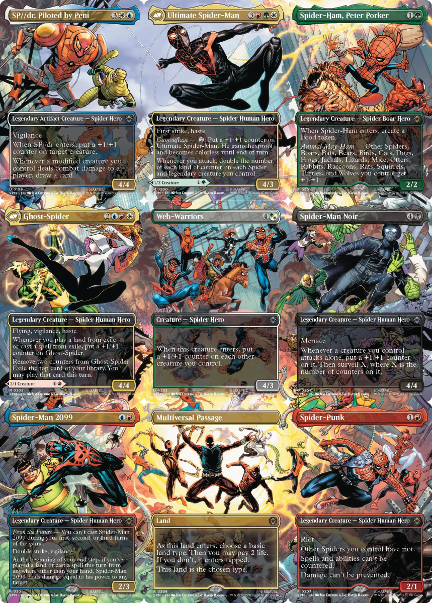 MTG: Marvel's Spider-Man Scene Box1