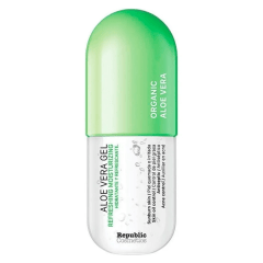 Cápsula de aloe vera orgánico