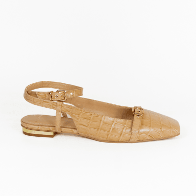 ZAPATO CUERO BALLERINA CROCO NUDE1