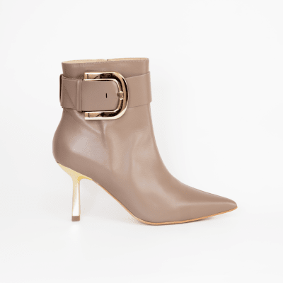 BOTIN CUERO TAUPE BROCHE1