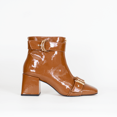BOTIN CUERO CAMEL GLAM1