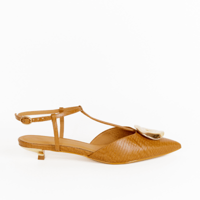 ZAPATO CUERO LAGARTIJA CAMEL1