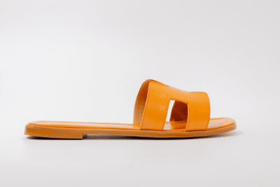 SANDALIA PLANA NARANJA1