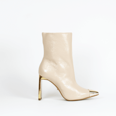 BOTIN CUERO NUDE GLAM PUNTA DORADA2