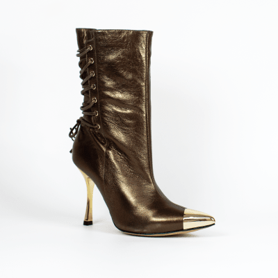 BOTIN CUERO BRONCE PUNTA DORADA1