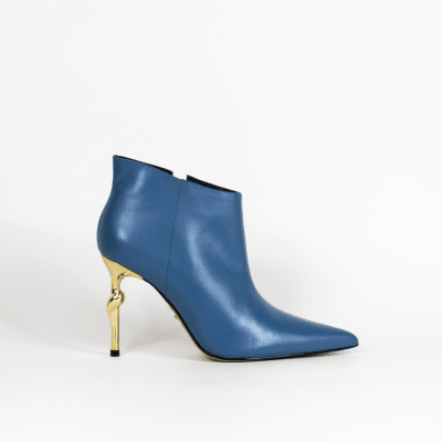 BOTIN CUERO AZUL CLARO TACO ORO2