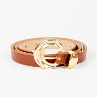 CINTURON CUERO LORENZA MARRON1