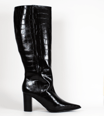 BOTA CROCO NEGRO