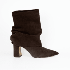 BOTIN GAMUZA CHOCO ARRUGADO