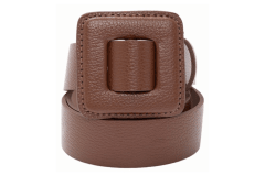 CINTURON CUERO KARY CHOCOLATE