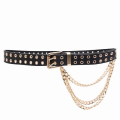 CINTURON PU LARA NEGRO