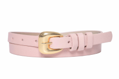 CINTURON CUERO MAYA ROSA