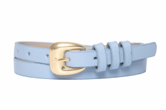 CINTURON CUERO MAYA CELESTE