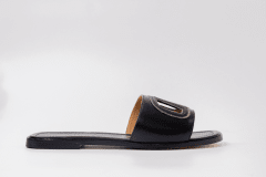 SANDALIA PLANA NEGRA ONIX