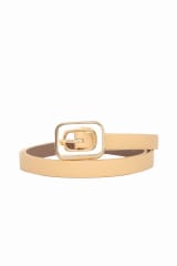 CINTURON CUERO RACHEL AMARILLO