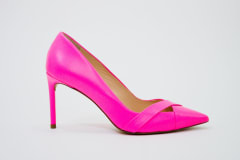 ZAPATO SCARPIN ROSA NEON