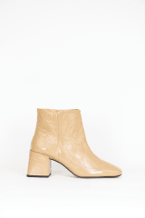 BOTIN CUERO NUDE GLAM