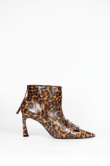 BOTIN CUERO PRINT BOTON CUADRADO