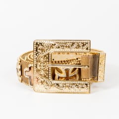 CINTURON PU CINDY BEIGE