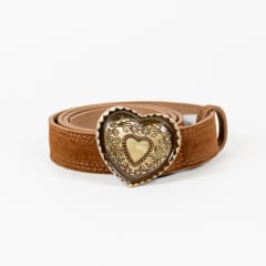 CINTURON CUERO CORA CARAMELO