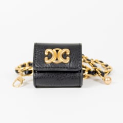 CINTURON PU MINI BAG TANIA DORADA