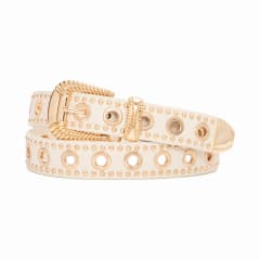 CINTURON PU SABRINA OFF WHITE