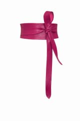 CINTURON CUERO FAJA MAGENTA