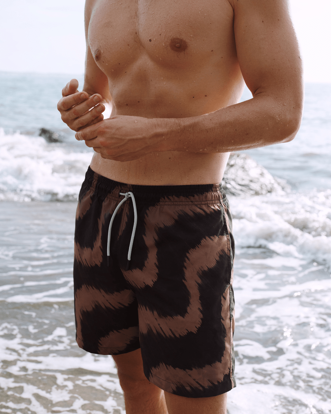Traje de baño para hombre OndadeMar Moca4